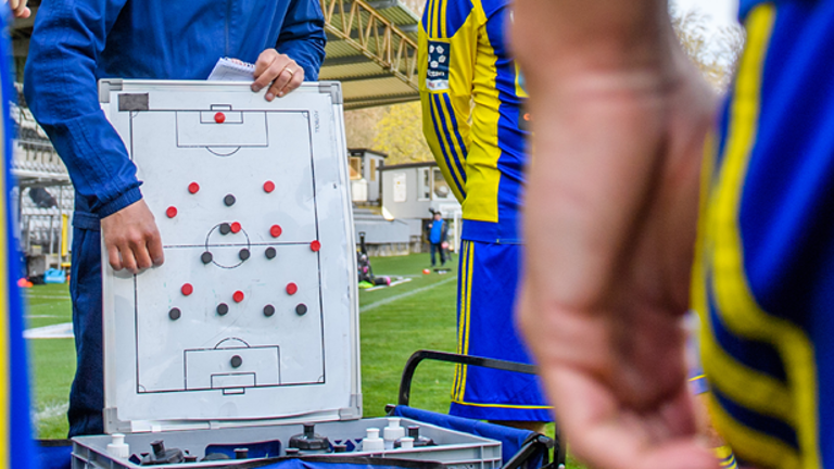 Toppbild Fotbollstraning